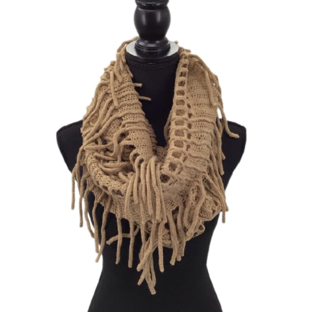 Light Brown Infinity Scarf